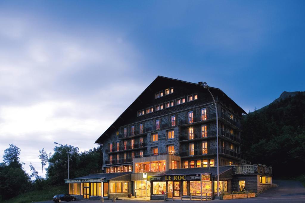 Hotel Du Puy Ferrand , Restaurant La Table De L'Ours Le Mont-Dore Buitenkant foto
